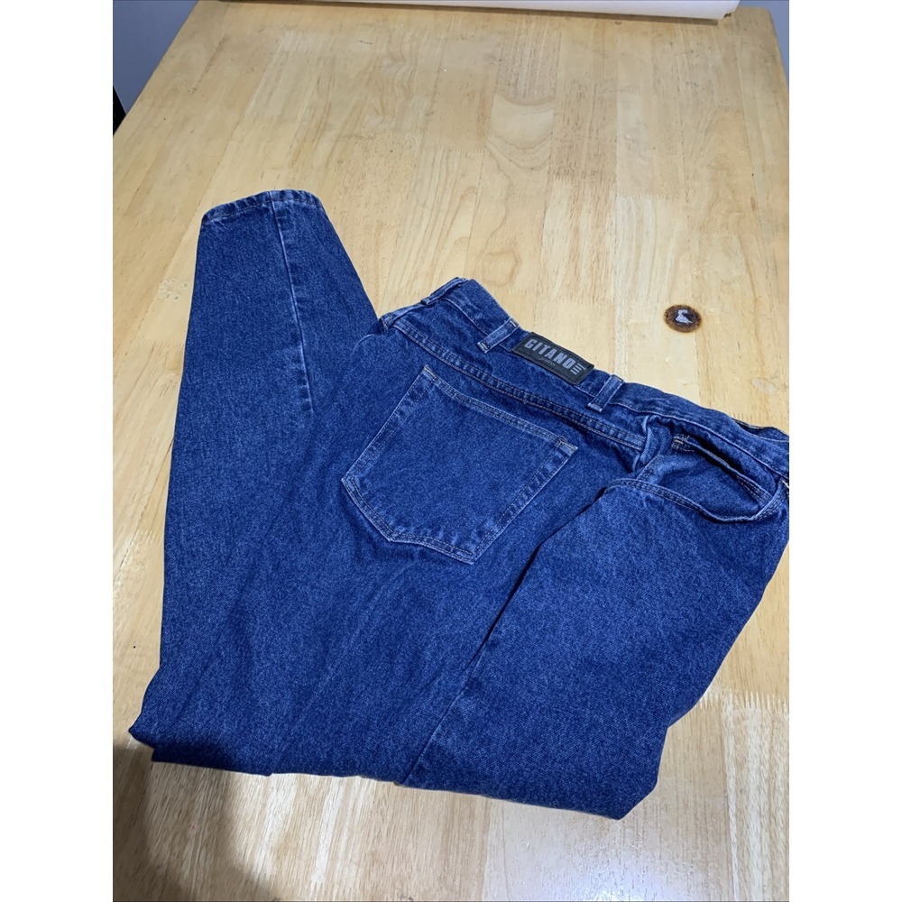 Vintage Gitano Womens Jeans Size 20W PET Blue 100% Cotton 36x29